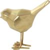 imageCosmoLiving by Cosmopolitan Polystone Bird Decorative Sculpture Home Decor Statues with Origami Accents Set of 2 Accent Figurines 7quot 8quotH GoldGold