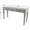 imageDeco 79 37836 Console Cabinet Gray