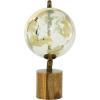 imageDeco 79 Aluminum Globe with Tiered Base 7quot x 6quot x 11quot CopperGold