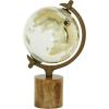 imageDeco 79 Aluminum Globe with Tiered Base 7quot x 6quot x 11quot CopperGold