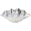 imageDeco 79 Aluminum Metal Shell Decorative Decorative Bowl Shell Decorative Container Decorative Keepsake Box 17quot x 11quot x 7quot SilverSilver