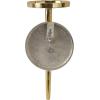 imageDeco 79 Aluminum Metal Wall Sconce Single Candle 6quot x 7quot x 23quot BlackGold