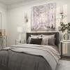 imageDeco 79 Aluminum Metal Wall Sconce Single Candle 6quot x 7quot x 23quot BlackSilver