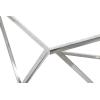 imageDeco 79 Ceramic Accent Table with Marble Top 29quot x 29quot x 18quot White