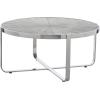 imageDeco 79 Coffee Table BrownSilverBlack