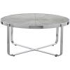 imageDeco 79 Coffee Table BrownSilverBlack