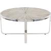 imageDeco 79 Coffee Table BrownSilverBlack