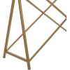 imageDeco 79 Contemporary Metal Rectangle Console Table 47quot x 14quot x 31quot WhiteWhite