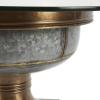 imageDeco 79 Couch Living Reception Room Cocktail Tea Farmhouse Tempered Glass Coffee Table 30quot L x 30quot W x 19quot H Grey