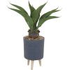 imageDeco 79 Faux Foliage Agave Artificial Plant with Gray Ceramic Pot 28quot x 28quot x 32quot Green