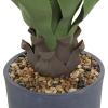 imageDeco 79 Faux Foliage Agave Artificial Plant with Gray Ceramic Pot 28quot x 28quot x 32quot Green