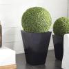 imageDeco 79 Faux Foliage Date Palm Artificial Plant with White Fiberglass Pot 20quot x 21quot x 42quot GreenGreen