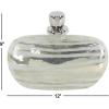 imageDeco 79 Glass Decorative Decorative Jars Decorative Container Decorative Keepsake Box 11quot x 5quot x 16quot Gold12 x 5 x 9