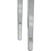 imageDeco 79 Glass Mirrored Console Table with Crystal Studded Embellishments 47quot x 20quot x 32quot Silver