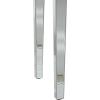 imageDeco 79 Glass Mirrored Console Table with Crystal Studded Embellishments 47quot x 20quot x 32quot Silver