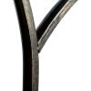 imageDeco 79 Glass Room Wall Mirror Window Pane Inspired Entryway Mirror Wall Mounted Mirror 35quot x 1quot x 45quot BlackBlack