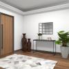 imageDeco 79 Glass Room Wall Mirror Window Pane Inspired Entryway Mirror Wall Mounted Mirror 35quot x 1quot x 45quot BlackBlack