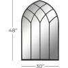 imageDeco 79 Glass Room Wall Mirror Window Pane Inspired Entryway Mirror Wall Mounted Mirror 35quot x 1quot x 45quot BlackBlack