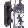 imageDeco 79 Glass Wall Sconce Single Candle  9quot x 11quot x 30quot Brown