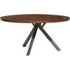 imageDeco 79 Industrial Wood Round Coffee Table 36quot x 36quot x 17quot Brown