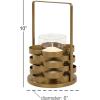 imageDeco 79 Lantern 8quot x 5quot x 18quot Black6L x 6W x 10H