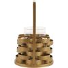 imageDeco 79 Lantern 8quot x 5quot x 18quot Black6L x 6W x 10H