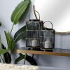 imageDeco 79 Lantern S2 11quot 16quotH BlackBlack
