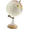 imageDeco 79 Mango Wood Globe 8quot x 8quot x 14quot White