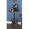 imageDeco 79 Metal Anchor Console Table with Brown Wood Top 48quot x 15quot x 31quot BlackBlack