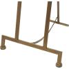 imageDeco 79 Metal Display Easel Large Adjustable 3 Tier Floor Standing Easel with Chain Support Display Stand 16quot x 19quot x 57quot GoldGold