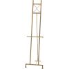 imageDeco 79 Metal Display Easel Large Adjustable 3 Tier Floor Standing Easel with Chain Support Display Stand 16quot x 19quot x 57quot GoldGold