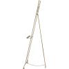 imageDeco 79 Metal Display Easel Large Adjustable 3 Tier Floor Standing Easel with Chain Support Display Stand 16quot x 19quot x 57quot GoldGold