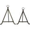 imageDeco 79 Metal Display Easel Tabletop Easel with Foldable Stand Set of 2 Display Stand 13quot 15quotH BronzeBronze