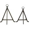 imageDeco 79 Metal Display Easel Tabletop Easel with Foldable Stand Set of 2 Display Stand 13quot 15quotH BronzeBronze