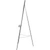imageDeco 79 Metal Extra Large Free Standing Adjustable Display Stand Easel with Foldable Stand 24quot x 17quot x 70quot BlackBlack