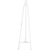 imageDeco 79 Metal Extra Large Free Standing Adjustable Display Stand Easel with Foldable Stand 24quot x 17quot x 70quot BlackWhite