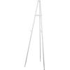 imageDeco 79 Metal Extra Large Free Standing Adjustable Display Stand Easel with Foldable Stand 24quot x 17quot x 70quot BlackWhite