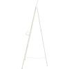 imageDeco 79 Metal Extra Large Free Standing Adjustable Display Stand Easel with Foldable Stand 24quot x 17quot x 70quot BlackWhite