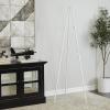 imageDeco 79 Metal Extra Large Free Standing Adjustable Display Stand Easel with Foldable Stand 24quot x 17quot x 70quot BlackWhite