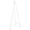 imageDeco 79 Metal Extra Large Free Standing Adjustable Display Stand Easel with Foldable Stand 24quot x 17quot x 70quot BlackWhite