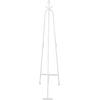 imageDeco 79 Metal Extra Large Free Standing Adjustable Display Stand Easel with Foldable Stand 24quot x 17quot x 70quot BlackWhite