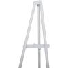 imageDeco 79 Metal Extra Large Free Standing Adjustable Display Stand Easel with Foldable Stand 24quot x 17quot x 70quot BlackWhite