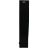 imageDeco 79 Metal Geometric Room Accent Lamp Battery Operated Table Lamp with Included Fixed LED Light Lamp 4quot x 6quot x 20quot Black