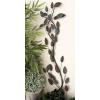 imageDeco 79 Metal Leaf Home Wall Decor Wall Sculpture Wall Art 48quot x 1quot x 12quot BlueBrown