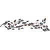 imageDeco 79 Metal Leaf Home Wall Decor Wall Sculpture Wall Art 48quot x 1quot x 12quot BlueBrown
