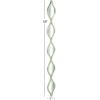 imageDeco 79 Metal Room Wall Mirror Slim Stacked Chain 5 Layer Entryway Mirror with Tear Drop Pattern and Foil Detailing Wall Mounted Mirror 7quot x 1quot x 58quot SilverSilver