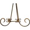 imageDeco 79 Metal Scroll Display Easel Tabletop Easel with Foldable Stand Display Stand 11quot x 10quot x 14quot Gold