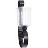 imageDeco 79 Metal Scroll Handmade Pillar Wall Sconce 10quot x 7quot x 21quot BlackCONVENIENTLY SIZED