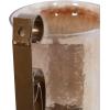 imageDeco 79 Metal Single Candle Wall Sconce 11quot x 7quot x 20quot BrownCONVENIENTLY SIZED
