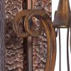 imageDeco 79 Metal Single Candle Wall Sconce 13quot x 12quot x 25quot Bronze